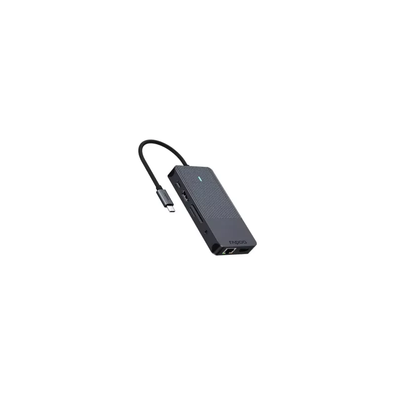 Sąsajos kortelė Rapoo UCM-2004 HDMI RJ-45 USB 3.2 Type-C
