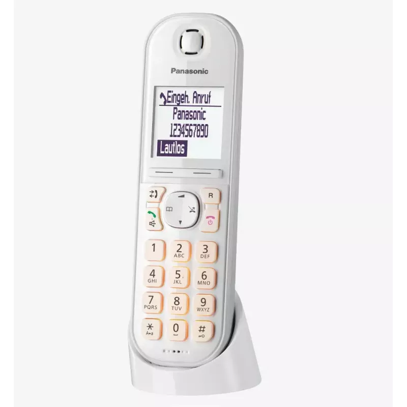 IP telefonas Panasonic KX-TGQ200 juodas
