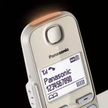 DECT telefonas Panasonic KX-TGE262GN belaidis ragelis skambintojo ID