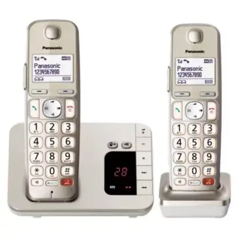 DECT telefonas Panasonic KX-TGE262GN belaidis ragelis skambintojo ID