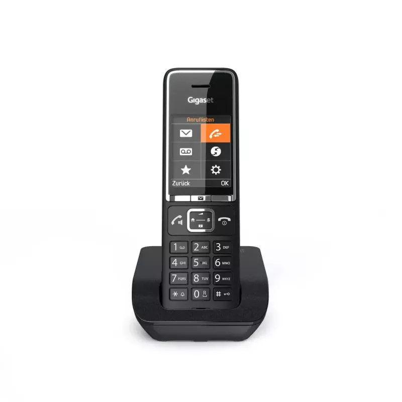 Analoginis telefonas Gigaset COMFORT 550 belaidis ragelis skambintojo ID