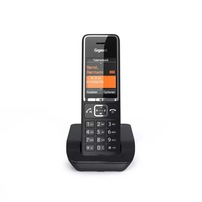 Analoginis telefonas Gigaset COMFORT 550 belaidis ragelis skambintojo ID