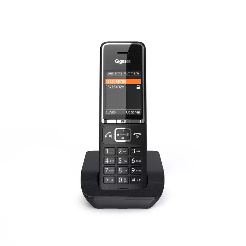 Analoginis telefonas Gigaset COMFORT 550 belaidis ragelis skambintojo ID