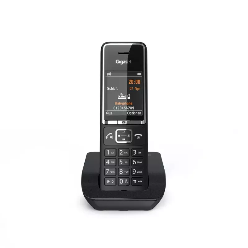 Analoginis telefonas Gigaset COMFORT 550 belaidis ragelis skambintojo ID
