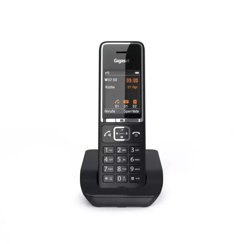 Analoginis telefonas Gigaset COMFORT 550 belaidis ragelis skambintojo ID