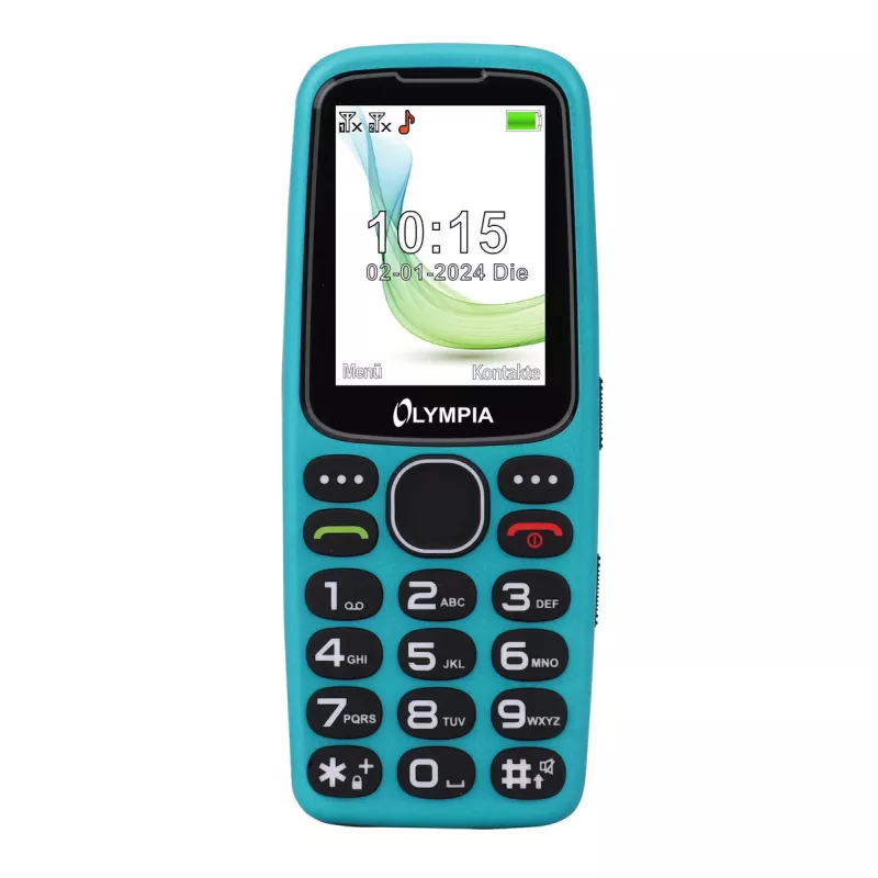 Mobilusis telefonas Olympia STAR 6,1 cm (2,4 colių) ekranas Dual SIM