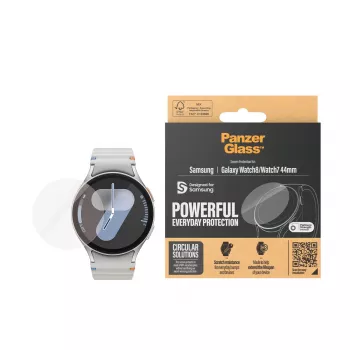 PanzerGlass® ekrano apsauga Samsung Galaxy Watch8 | Watch7 44mm | itin platus pritaikymas