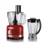 Ariete 1782 Gourmet Pro Moderna, virtuvės kombainas, 3 l malimo indas, 2 l trintuvas, 2 greičiai + pulsas, peilių komplektas + nerūdijančio plieno diskas, sulčiaspaudės priedas, raudona