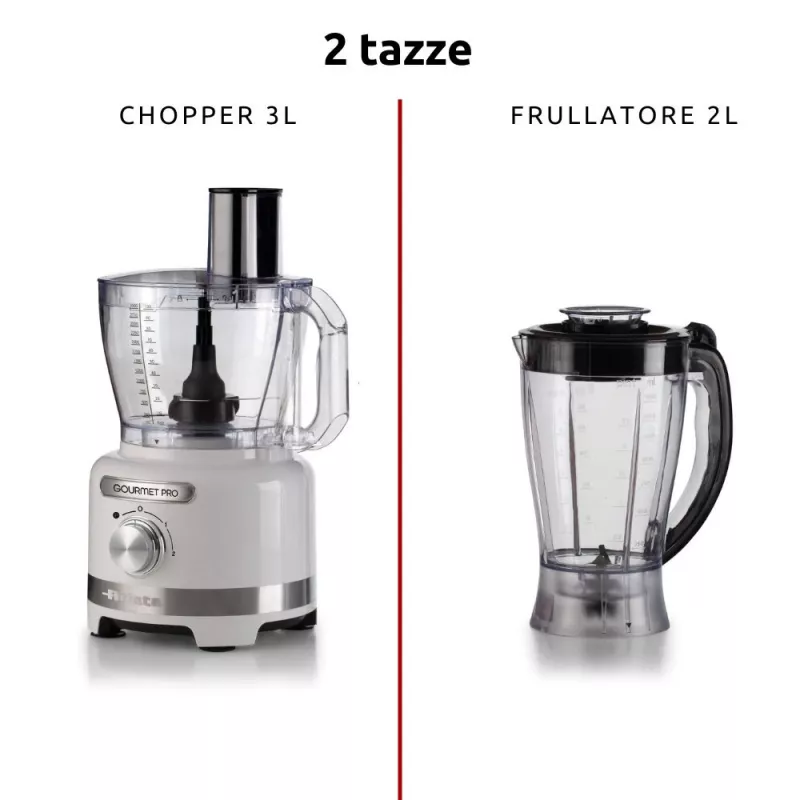 Stalo blenderis Ariete 1782 Gourmet Pro Moderna 00C178201AR0 - baltas