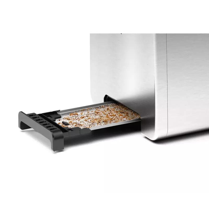 Bosch TAT5P420 skrudintuvas 2 riekėms 970 W juodas, nerūdijantis plienas