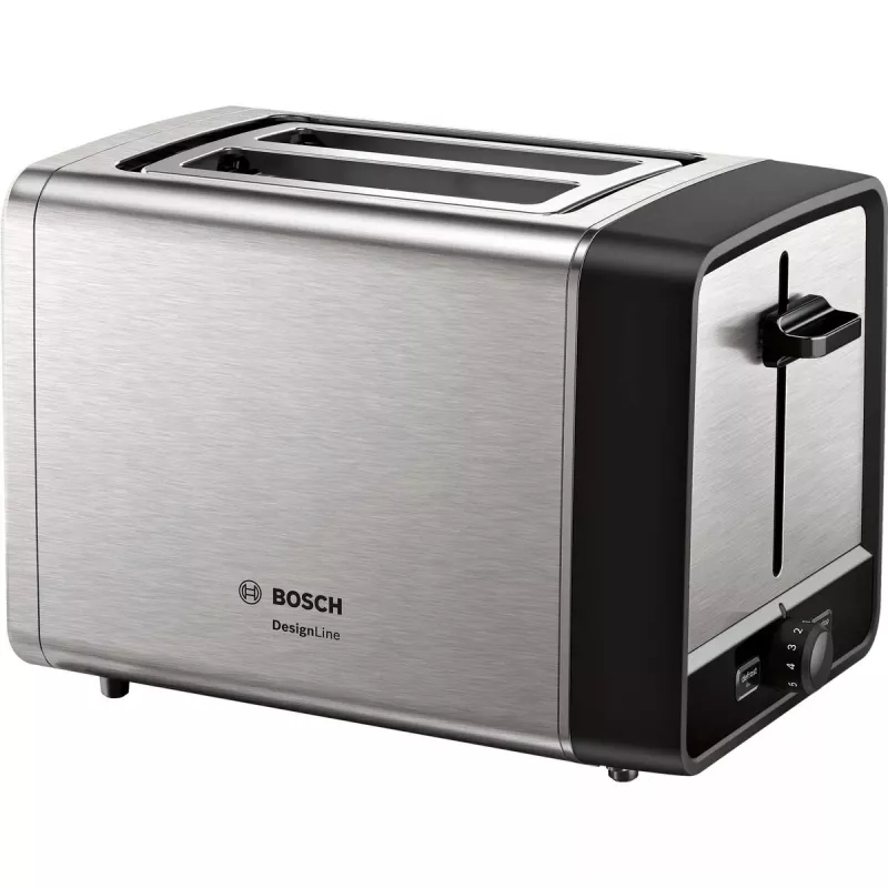 Bosch TAT5P420 skrudintuvas 2 riekėms 970 W juodas, nerūdijantis plienas