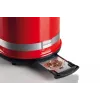 Ariete 149 skrudintuvas su žnyplėmis 2 riekelėms duonos – automatinis išmetimas – atitirpinimas – 6 skrudinimo lygiai – 800 W – Modern Line – raudonas