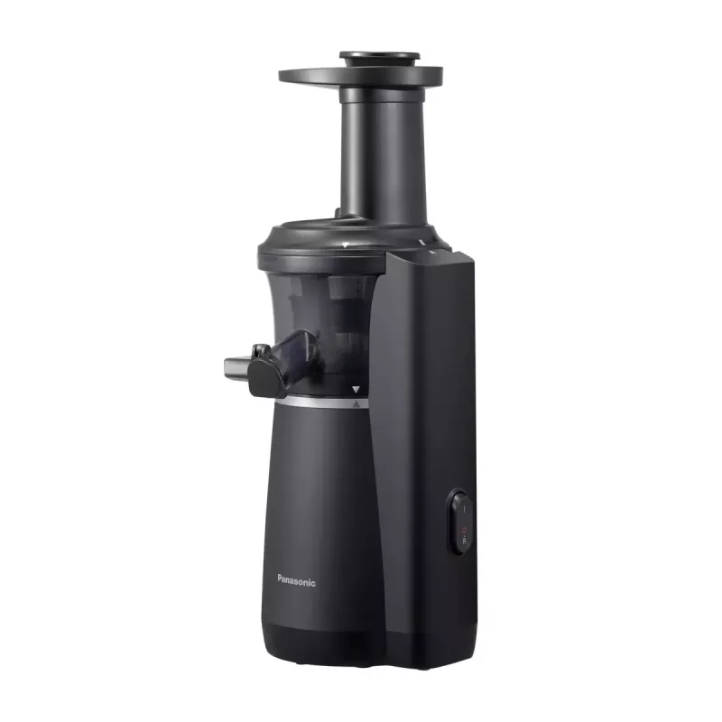 Lėto spaudimo sulčiaspaudė Panasonic MJ-L501 Juoda