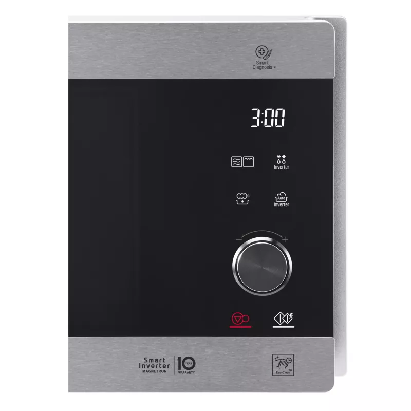 LG MH6565CPS mikrobangų krosnelė Nerūdijantis plienas Grilis Mikrobangų krosnelė Pastatoma 25 L 1150 W
