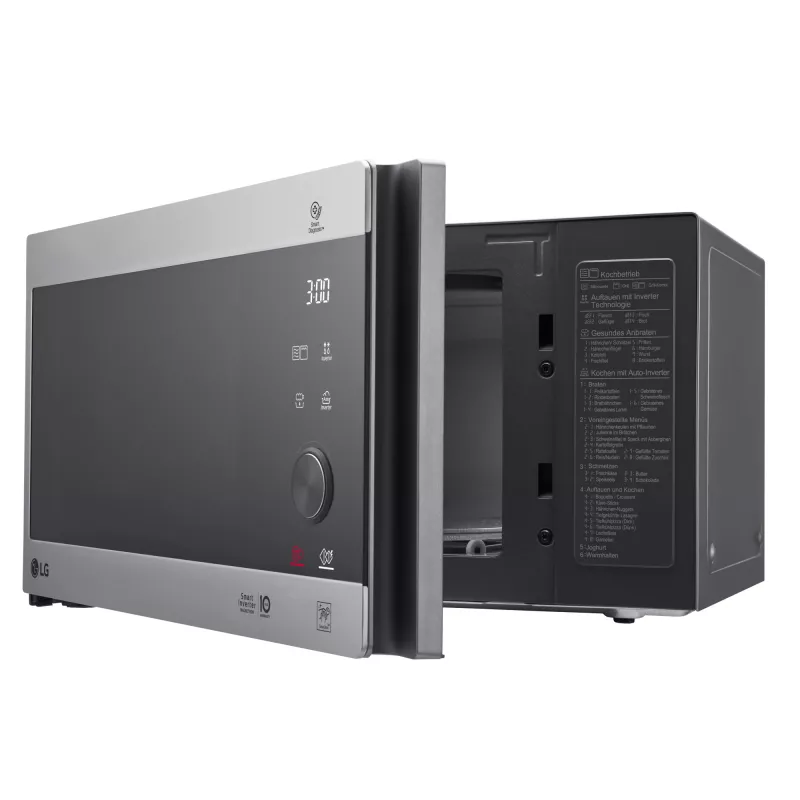 LG MH6565CPS mikrobangų krosnelė Nerūdijantis plienas Grilis Mikrobangų krosnelė Pastatoma 25 L 1150 W