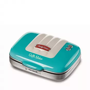 Ariete Waffle Maker, 700 W, Non-Stick Plates, Blue, Light Blue, 700 W, 700 W, 700 W, 210 mm, 250 mm