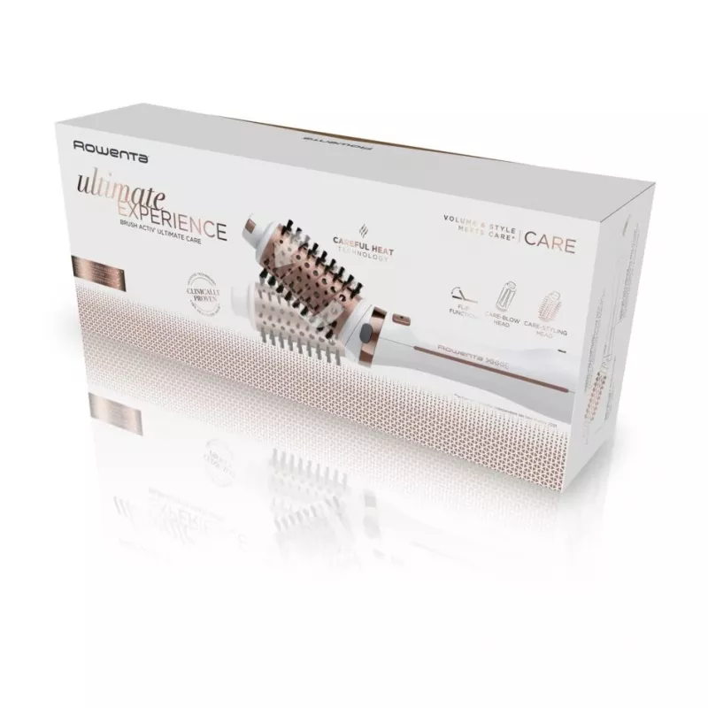 Rowenta Brush Activ Ultimate Care CF9720 Karšto oro šepetys Šilta vario, Balta 2 m
