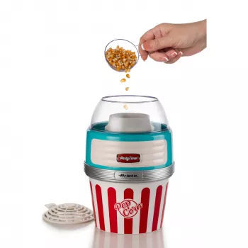 Ariete Popcorn XL spragėsių aparatas, 1100 W, mėlynas