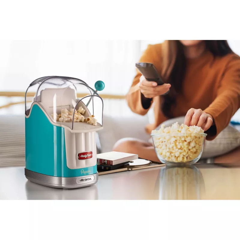 Ariete 2958/01 kukurūzų spragėsių aparatas Mėlyna, Balta 3 min 1100 W