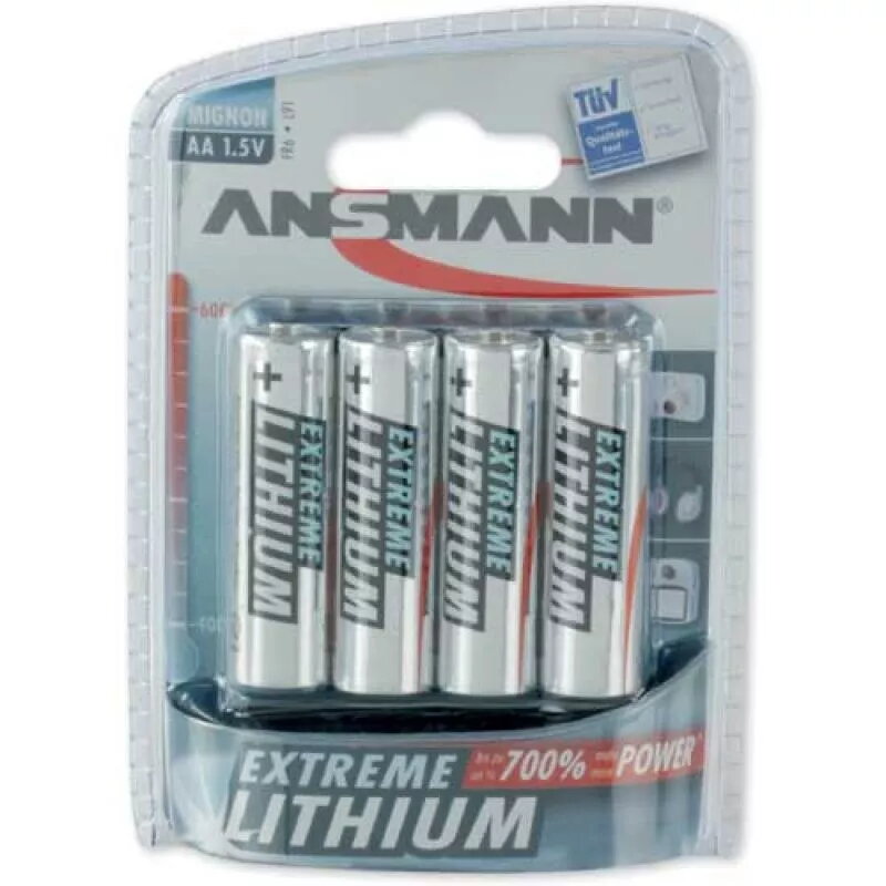 Vienkartinė baterija Ansmann Extreme Lithium AA Mignon