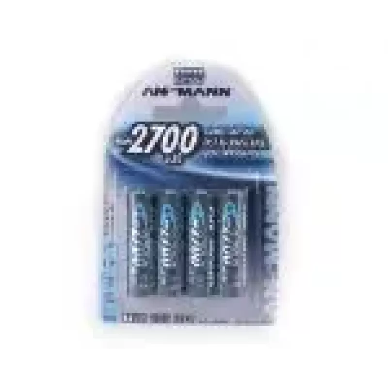 Baterija AA HR6 Ansmann lizdinė pakuotė 4 x akumuliatorius 2700mAh