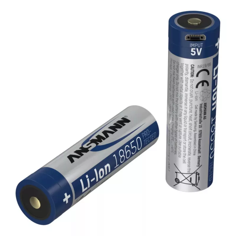 Įkraunama baterija Ansmann 1307-0002 Lithium-Ion 18650