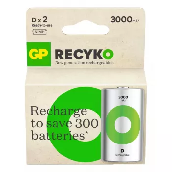 Įkraunama baterija GP baterijos ReCyko Pro RECYKO D NiMH 63,5 g
