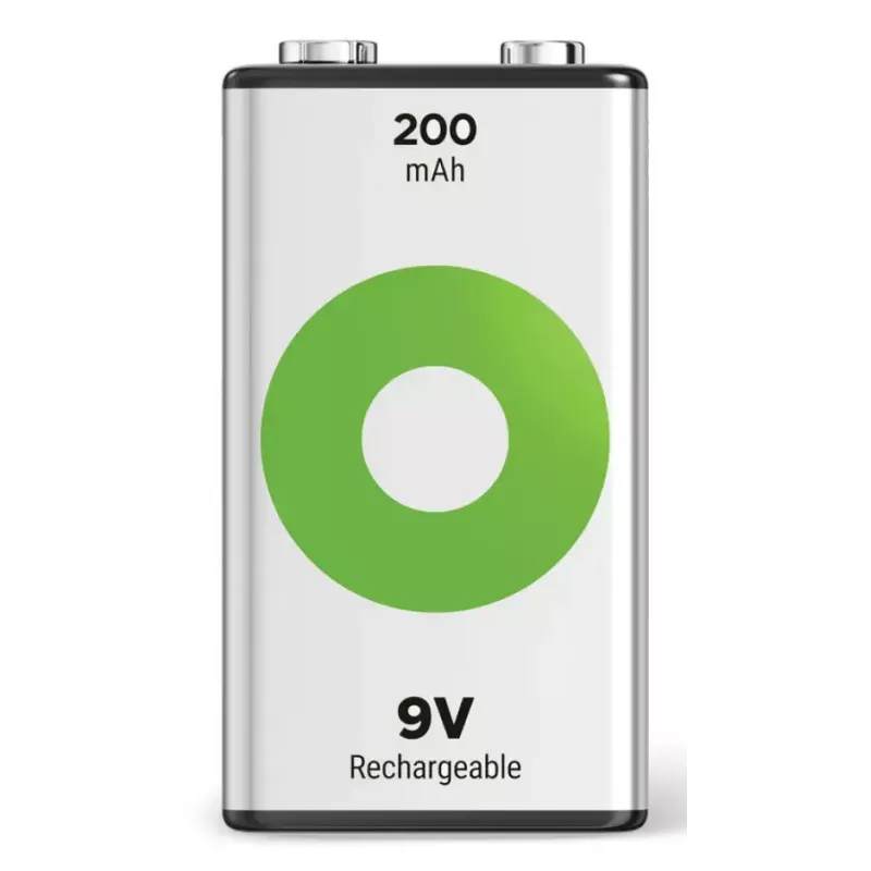 Įkraunama baterija GP baterijos ReCyko Pro GPRCK20R8H150C1 9V NiMH 42,5 g