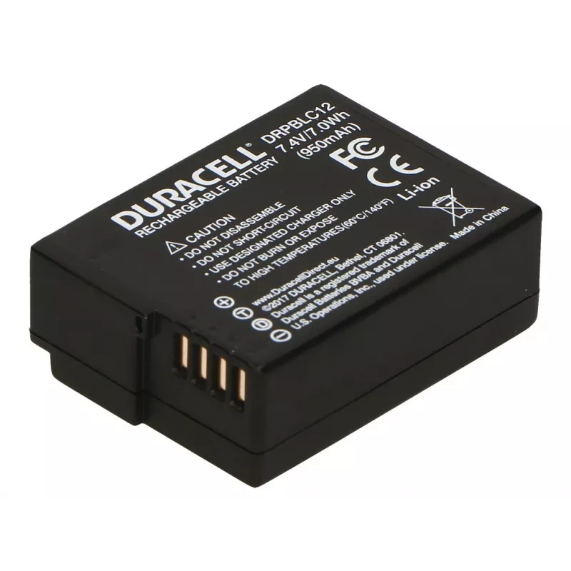 Fotoaparato baterija Duracell DRPBLC12, Panasonic DMW-BLC12 pakaitalas