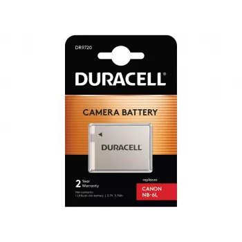 Duracell fotoaparato baterija - pakeičia Canon NB-6L bateriją