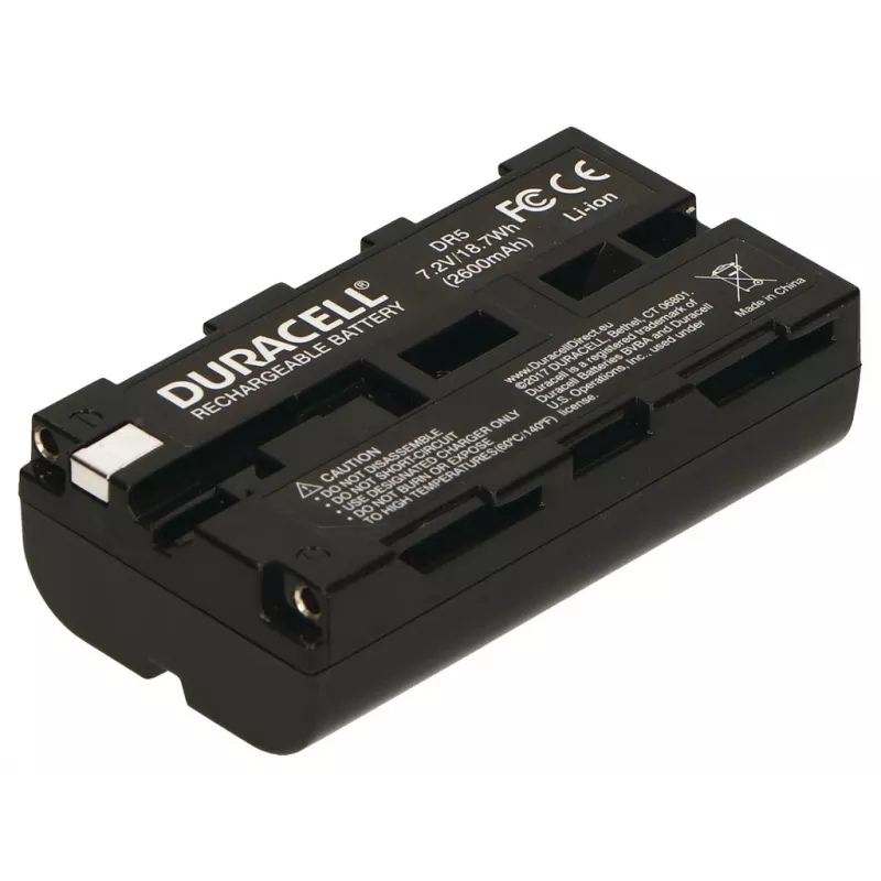Duracell vaizdo kameros baterija – pakeičia Sony NP-F330/NP-F550 bateriją