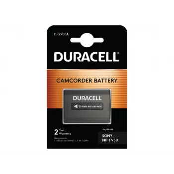 Duracell vaizdo kameros baterija – pakeičia Sony NP-FV50 bateriją