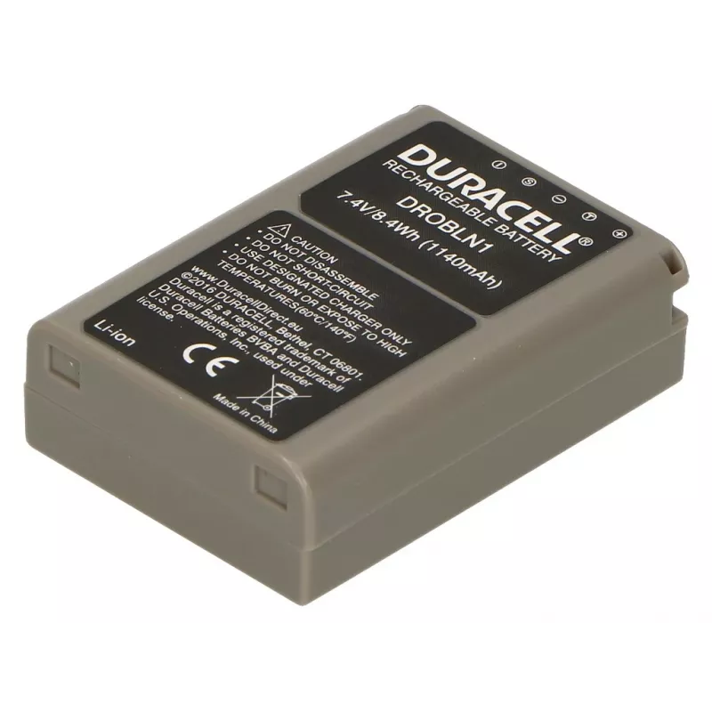 Duracell fotoaparato baterija – pakeičia Olympus BLN-1 bateriją, Olympus, 1140 mAh, 7,4 V, ličio jonų (Li-Ion)