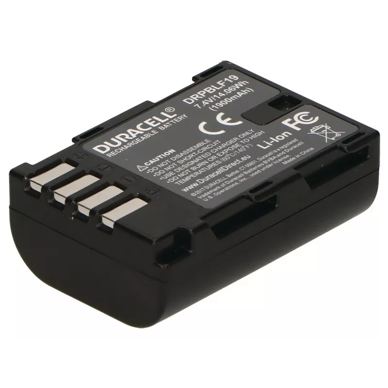 Duracell fotoaparato baterija - pakeičia Panasonic DMW-BLF19E bateriją