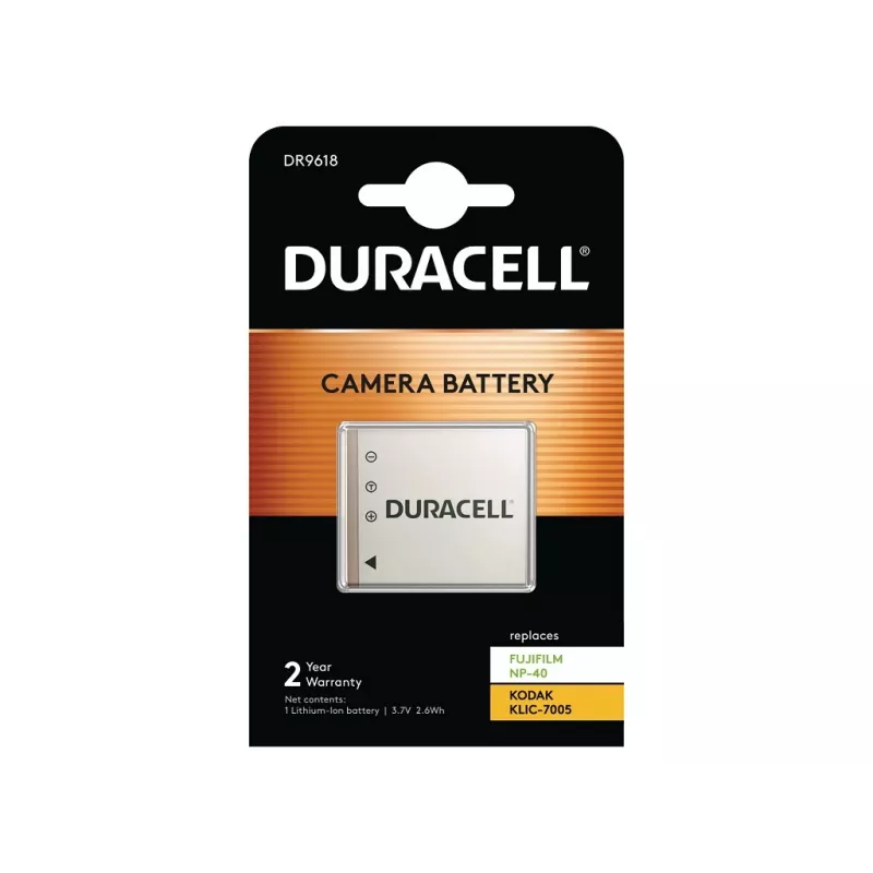 Duracell fotoaparato baterija – pakeičia Fujifilm NP-40 bateriją
