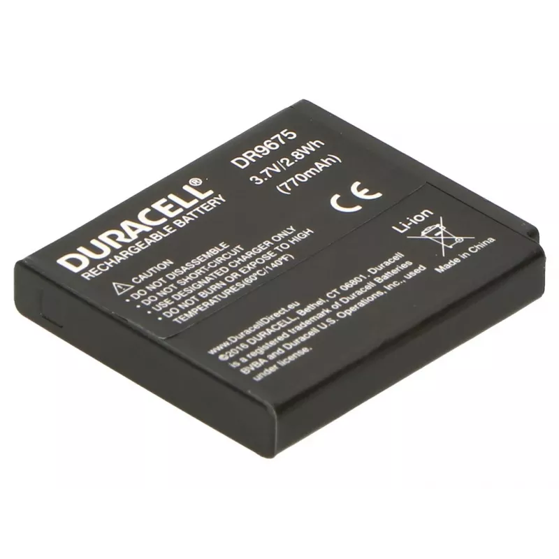 Duracell kameros baterija - pakeičia Pentax D-LI68 bateriją