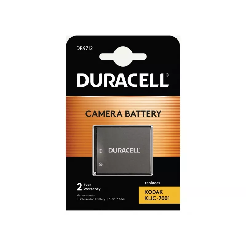 Duracell fotoaparato baterija – pakeičia Kodak KLIC-7001 bateriją
