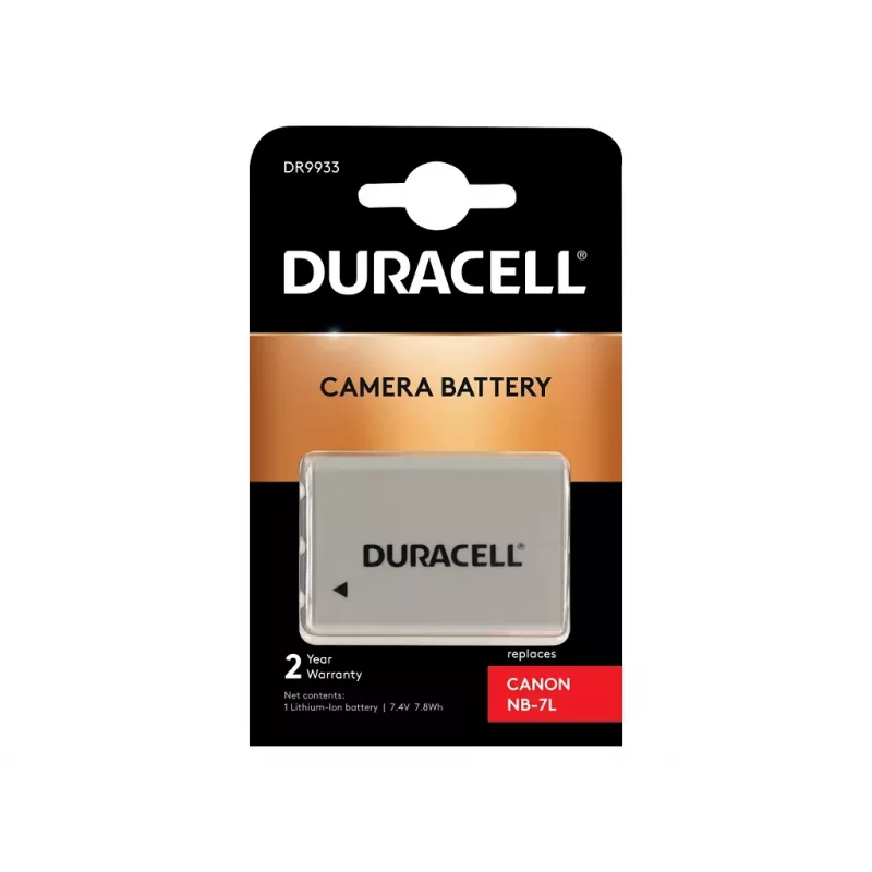 Duracell fotoaparato baterija – pakeičia Canon NB-7L bateriją