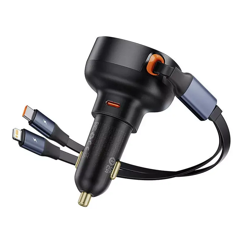 Baseus Enjoyment Pro 60W automobilinis USB laido įkroviklis