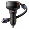 Baseus Enjoyment Pro 60W automobilinis USB laido įkroviklis