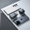 Maitinimo adapteris Intenso W65ACC USB-A ir USB-C prievadai juodas
