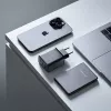 Maitinimo adapteris Intenso W65ACC USB-A ir USB-C prievadai juodas