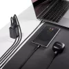 Maitinimo adapteris Intenso W65ACC USB-A ir USB-C prievadai juodas