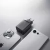 Maitinimo adapteris Intenso W65ACC USB-A ir USB-C prievadai juodas
