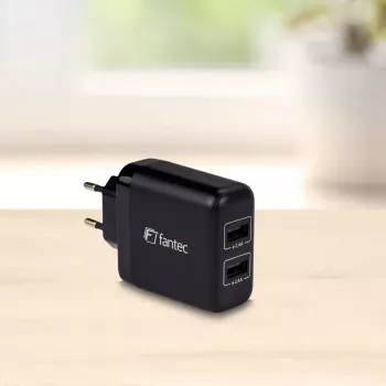 Įkroviklis Fantec SC-A244 Universalus Juodas AC Vidaus