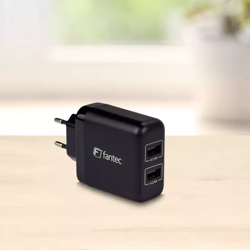 Įkroviklis Fantec SC-A244 Universalus Juodas AC Vidaus