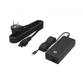 Conceptronic OZUL03BE 100 W GaN stalinis USB PD įkroviklis, universalus, vidaus, 100–240 V, 50–60 Hz, 100 W, 5–20 V