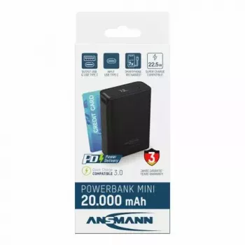 Nešiojamoji baterija Ansmann PB222PD 20000 mAh