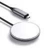 Mobiliojo įrenginio įkroviklis Satechi ST-UCQIMCM USB belaidis įkrovimas Pilka, Balta