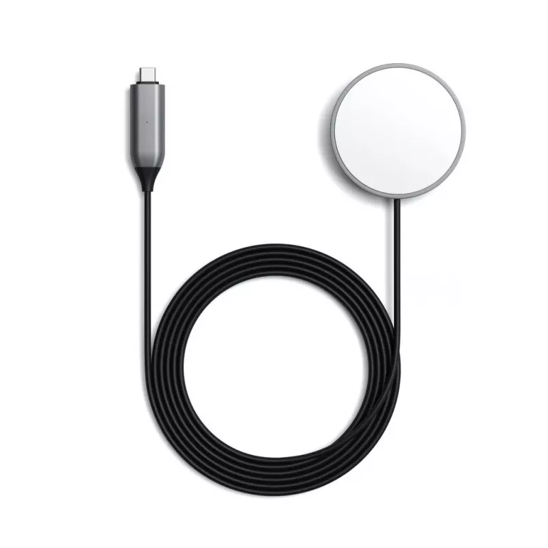 Mobiliojo įrenginio įkroviklis Satechi ST-UCQIMCM USB belaidis įkrovimas Pilka, Balta